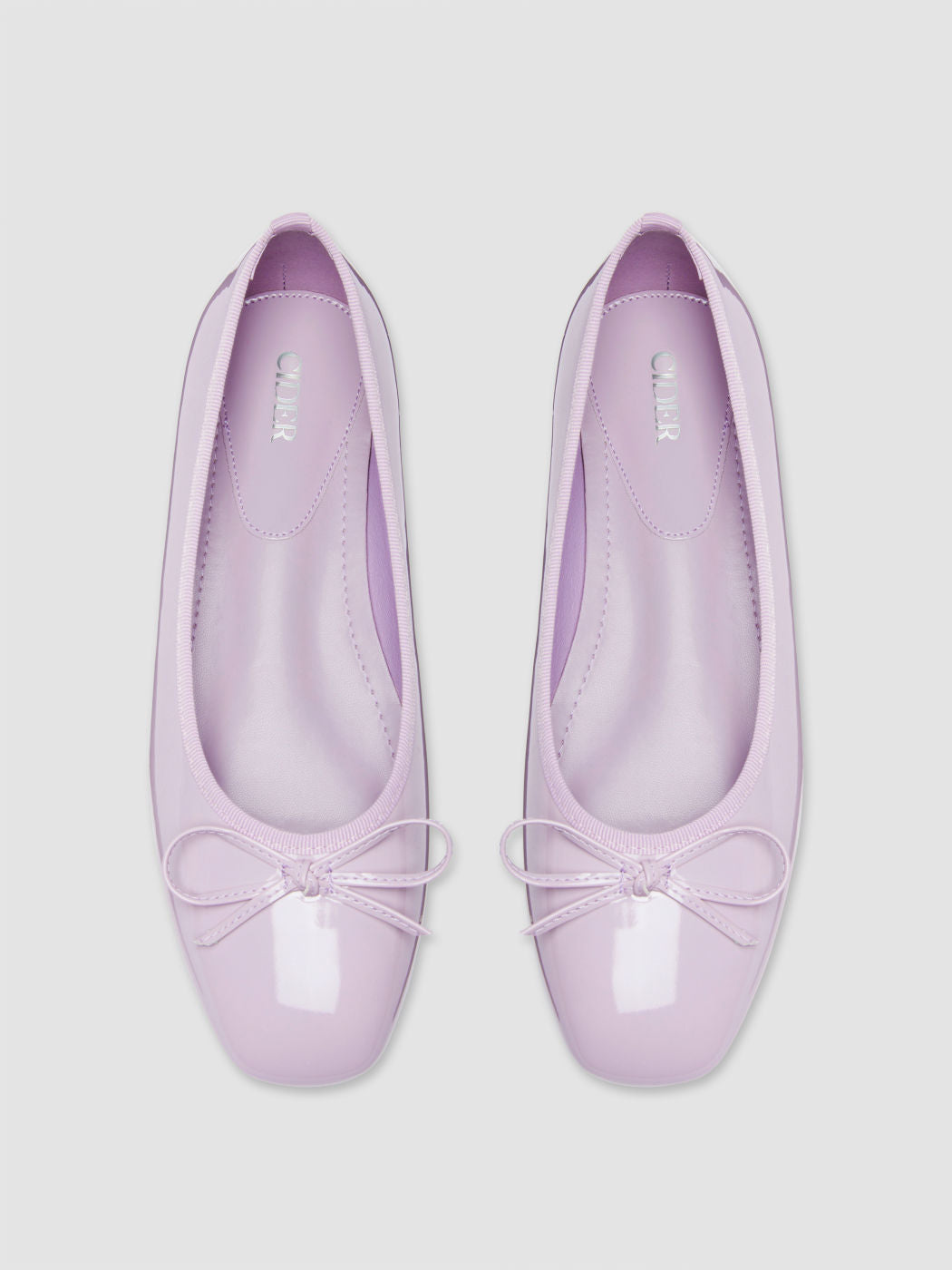 BOWKNOT DECOR SQUARE TOE BALLET MARY JANE FLATS