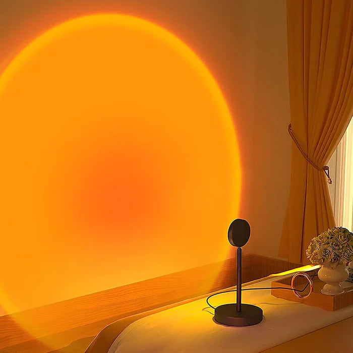 SUNSET PROJECTION LAMP, 360 DEGREE ROTATION