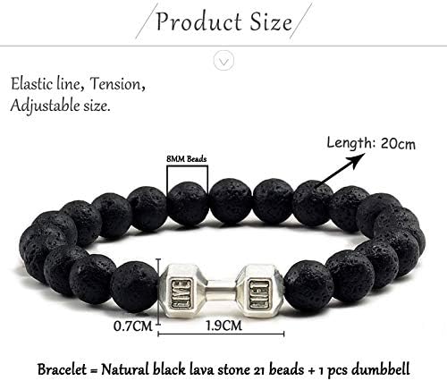 🔥49% OFF🔥 - Dumbbell Bracelet ( BUY 1 GET 1 FREE )