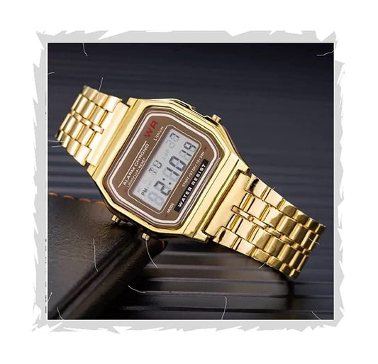 Vintage Square Dial Unisex Watch for Men Women